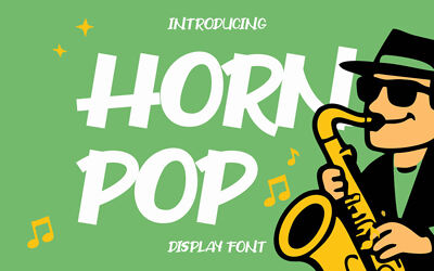Horn Pop Font