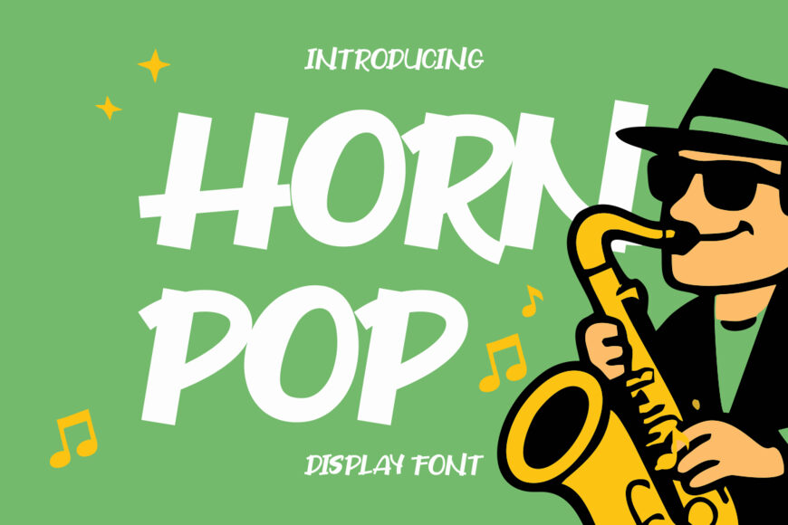Horn Pop Font