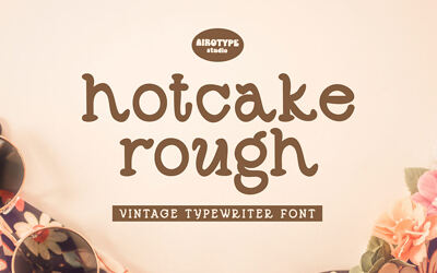 Hotcake Rough Font