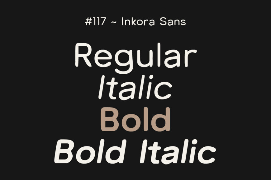 Inkora Sans Font Family