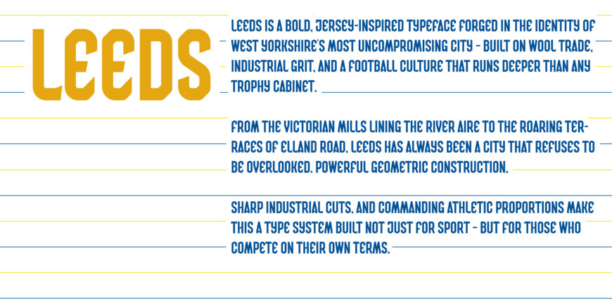 Leeds Font Family