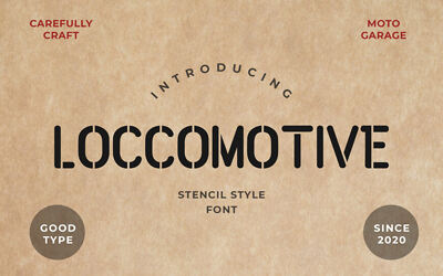 Loccomotive Font