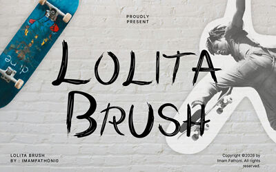 Lolita Brush Font