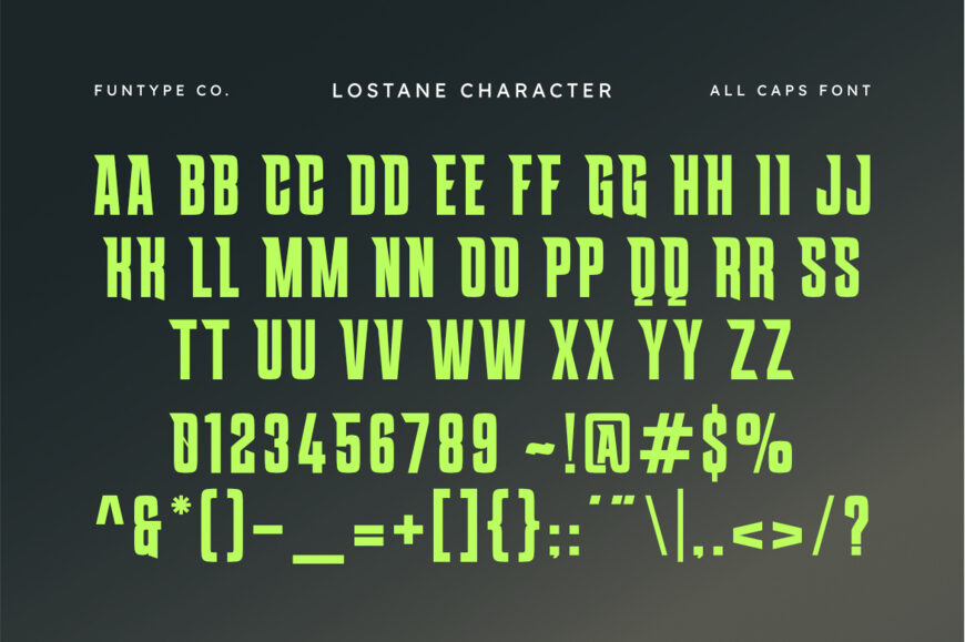 Lostane Font
