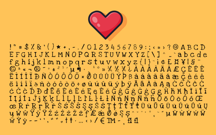 Love Ya Like A Sister Font