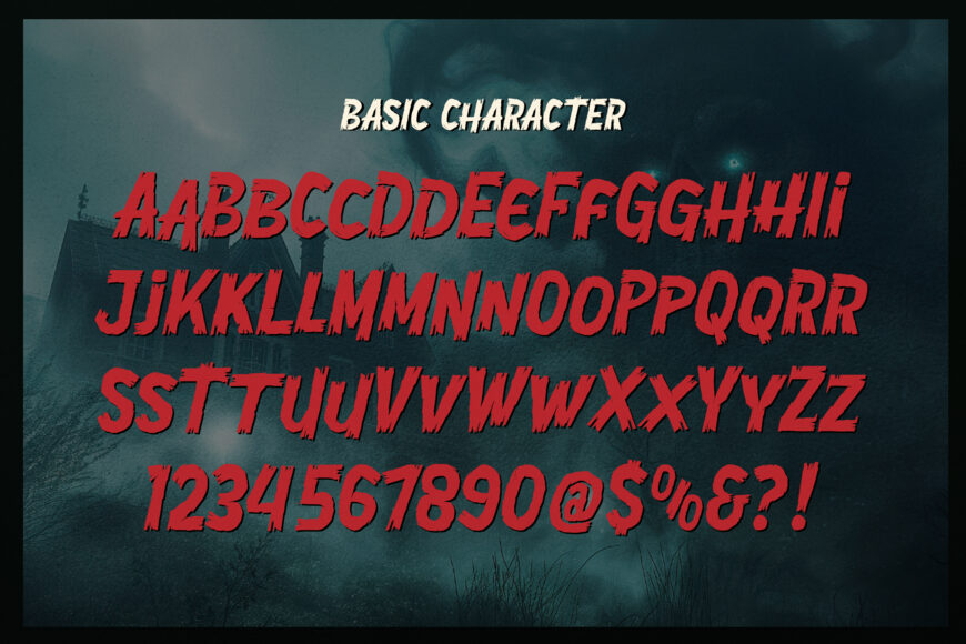 Madness Scratch Font