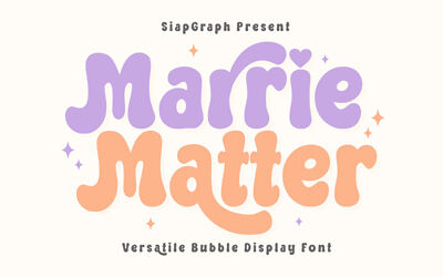 Marrie Matter Font