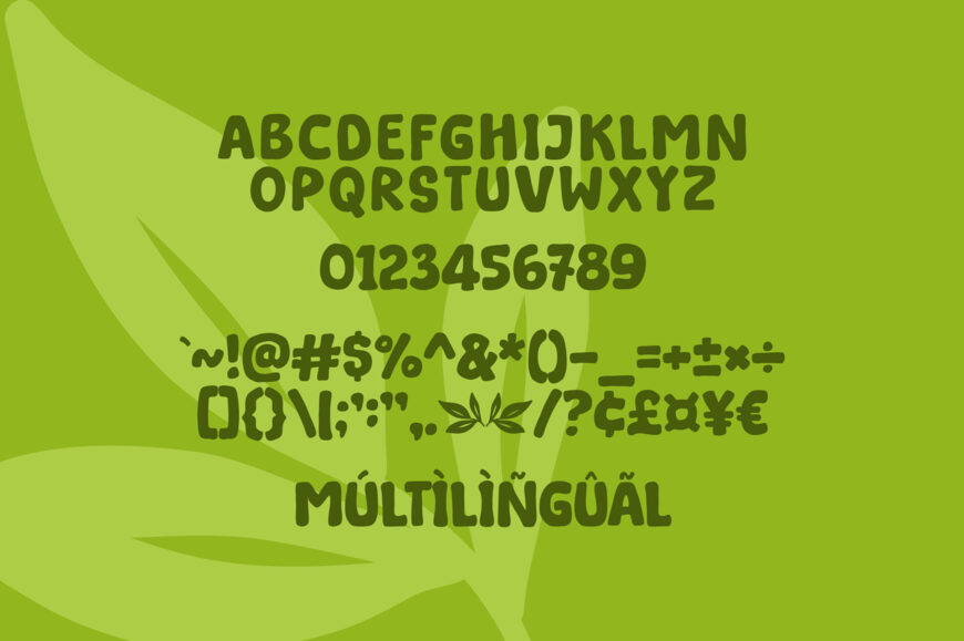 Matcha Home Font
