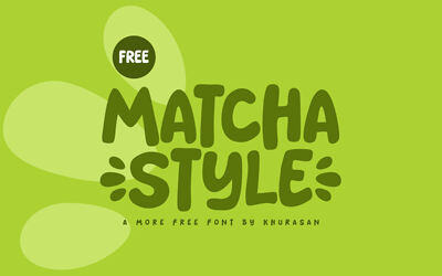 Matcha Style Font