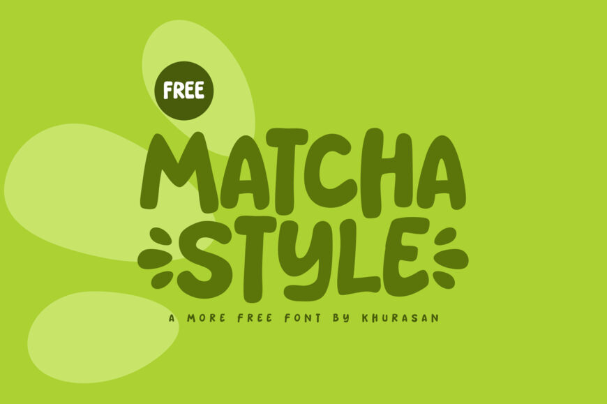 Matcha Style Font