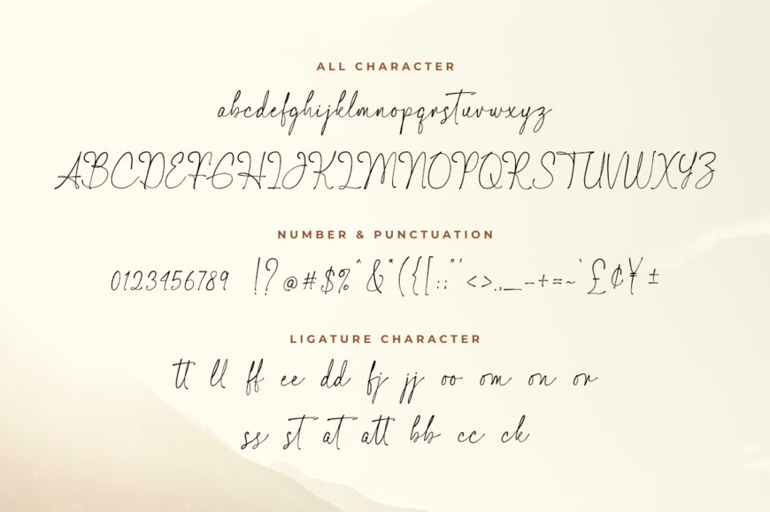 Melathea Font