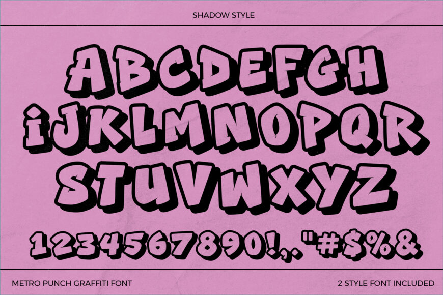 Metro Punch Font