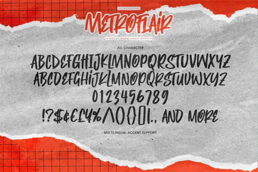 Metroflair Font