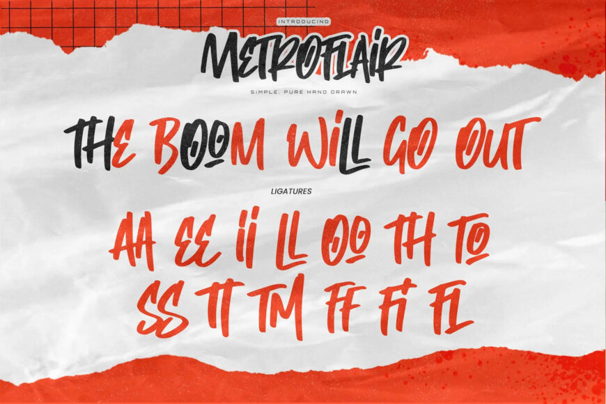 Metroflair Font