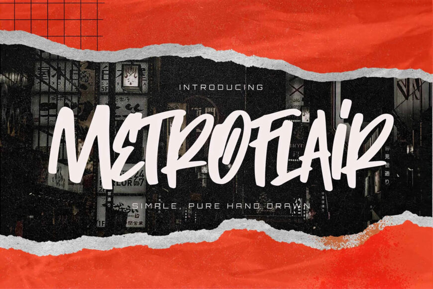 Metroflair Font
