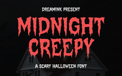 Midnight Creepy Font