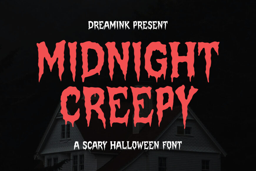 Midnight Creepy Font