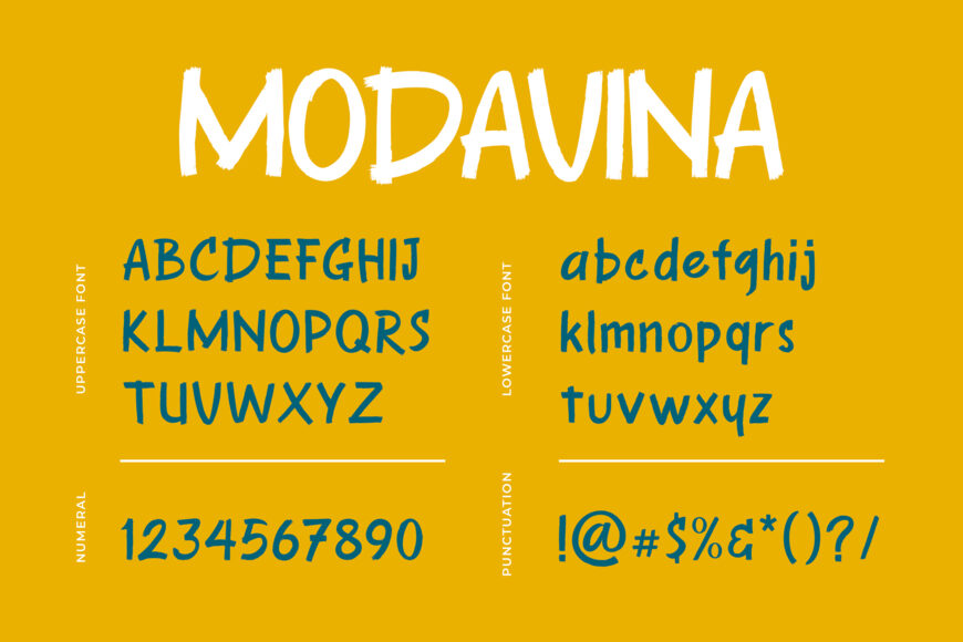 Modavina Font