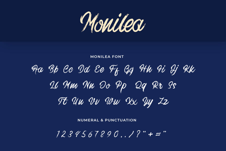 Monilea Font