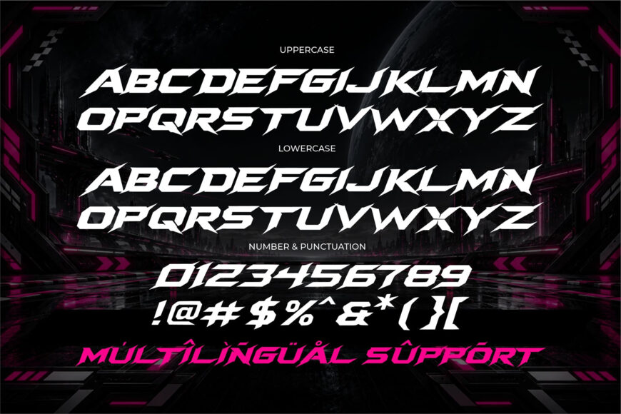 Nexroid Font