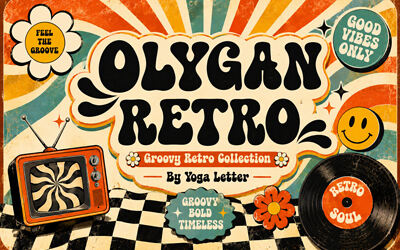 Olygan Retro Font