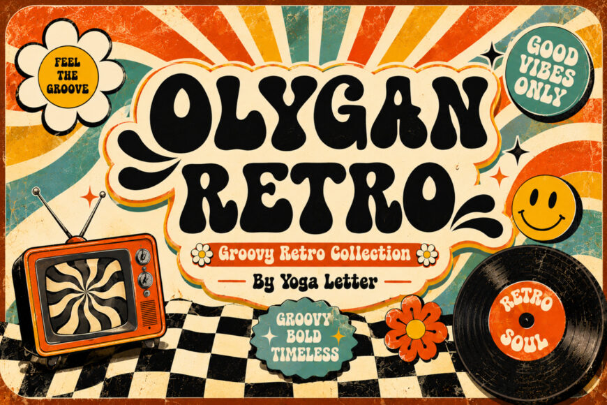 Olygan Retro Font
