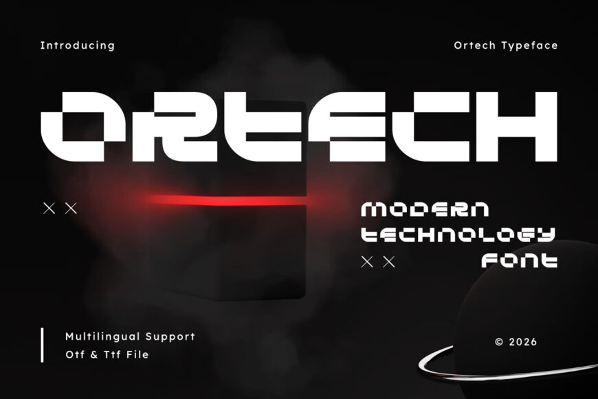Ortech Font