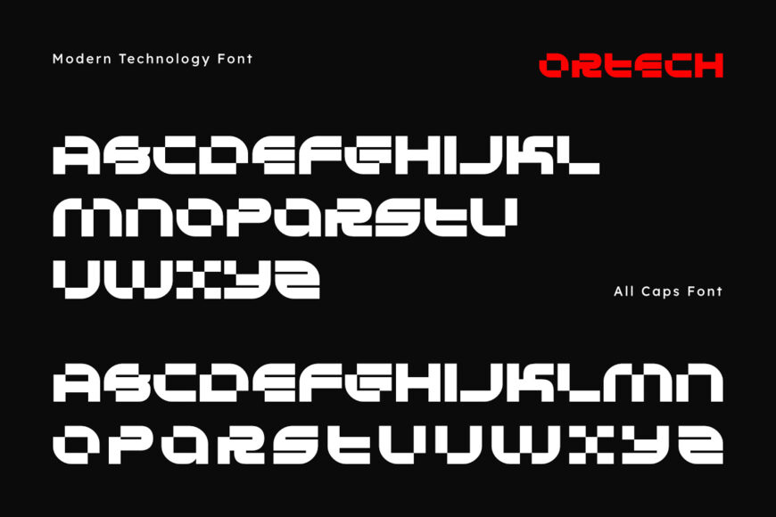 Ortech Font