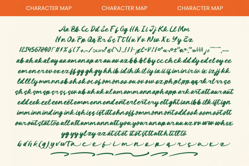 Outdoor Picnic Font