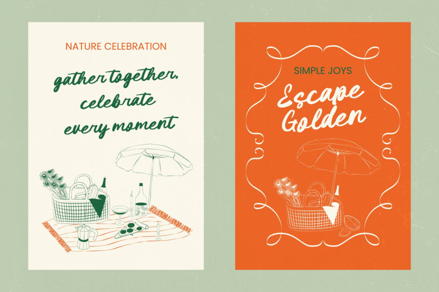 Outdoor Picnic Font
