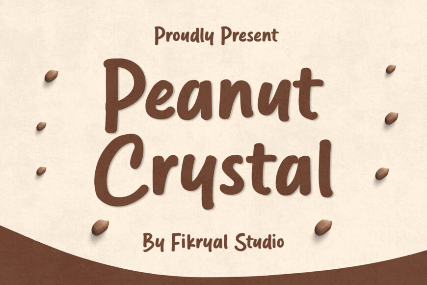 Peanut Crystal Font