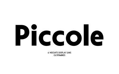 Piccole Font Family