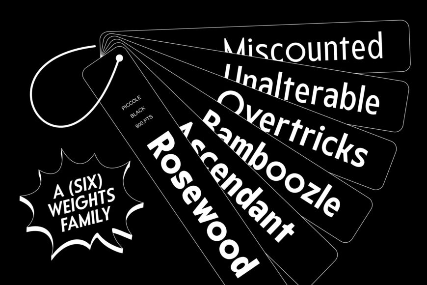 Piccole Font Family