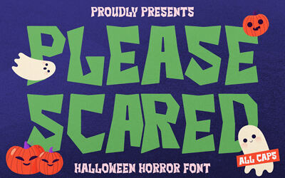 Please Scared Font