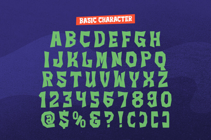 Please Scared Font