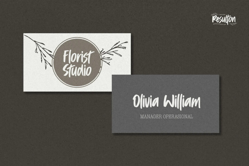 Resulton Font