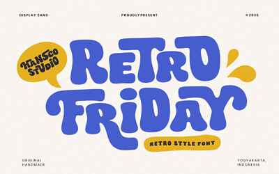 Retro Friday Font
