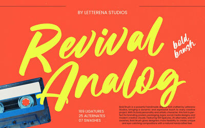 Revival Analog Font