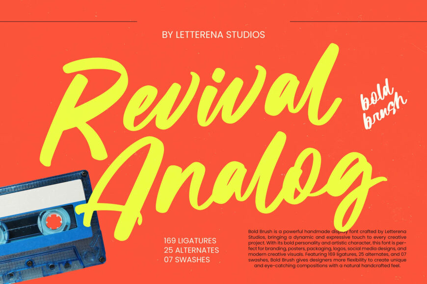 Revival Analog Font