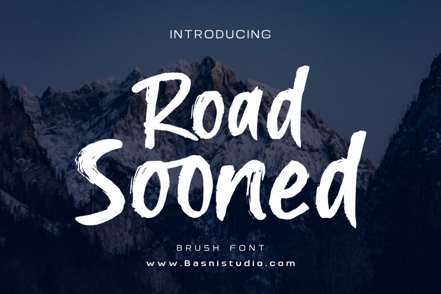 Road Sooned Font
