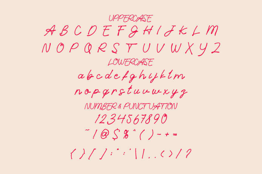 Rosy Meadow Font