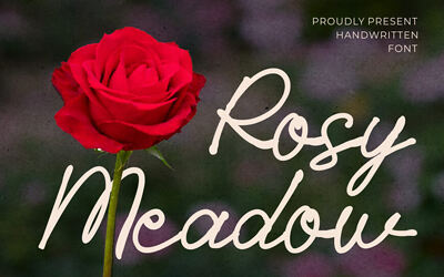 Rosy Meadow Font