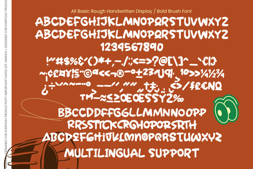 Rough City Markers Font
