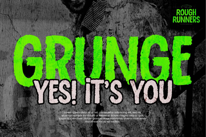 Rough Runners Font