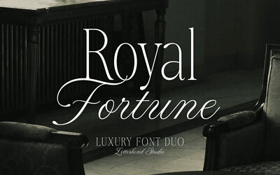 Royal Fortune Font Duo