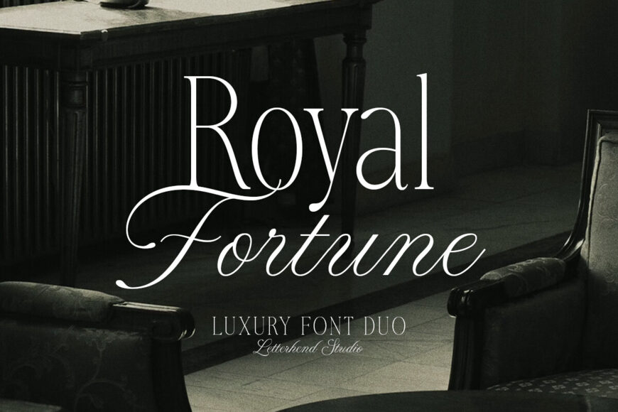 Royal Fortune Font Duo