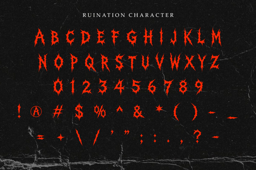 Ruination Font