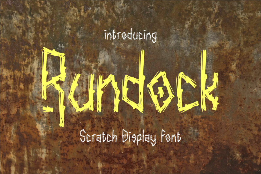 Rundock Font