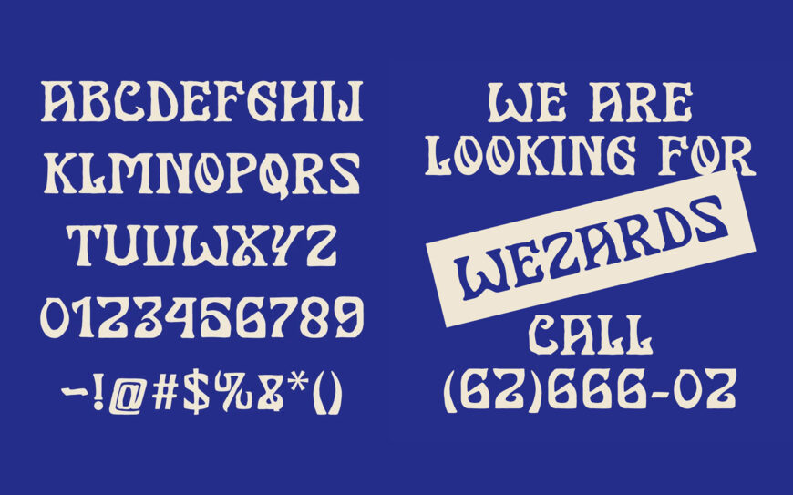 SFC Wezards Font