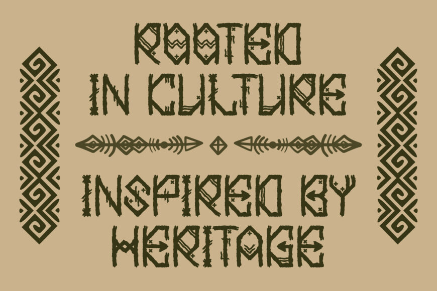 Sacred Obsidian Font